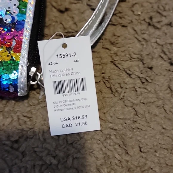 NWT Rainbow Wallet - Picture 2 of 3